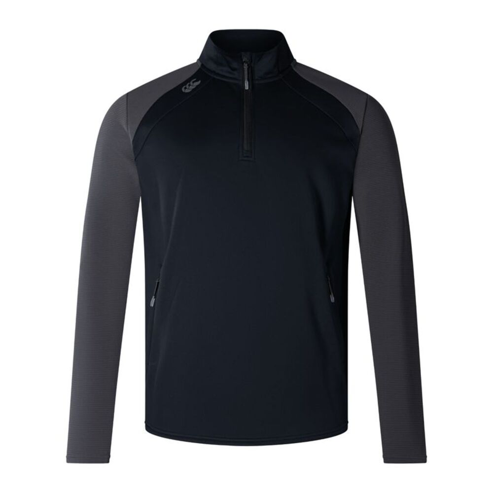 Canterbury Mens Elite Quarter Zip Top / Black